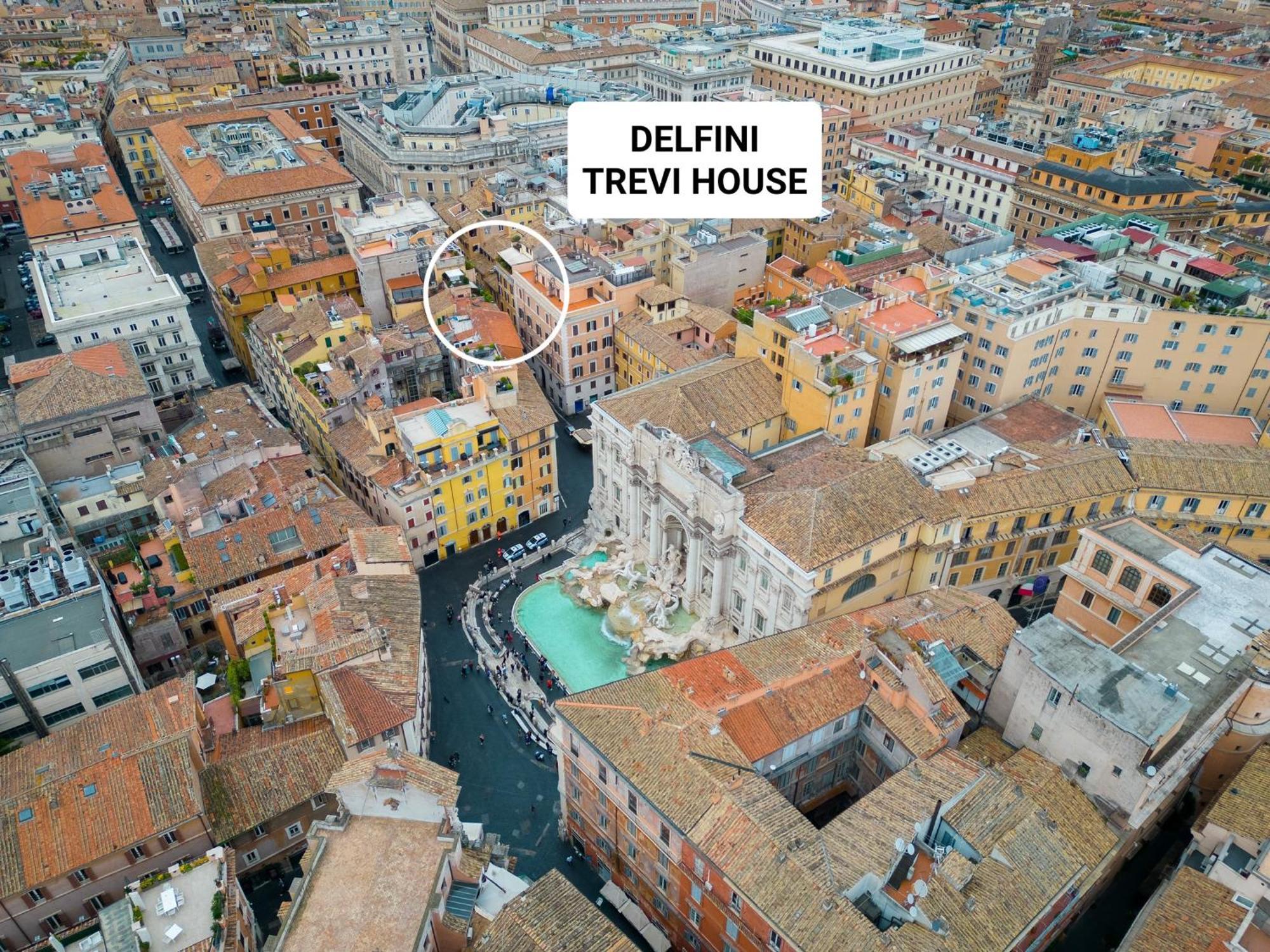 Delfini Trevi House Hotel Rome Buitenkant foto